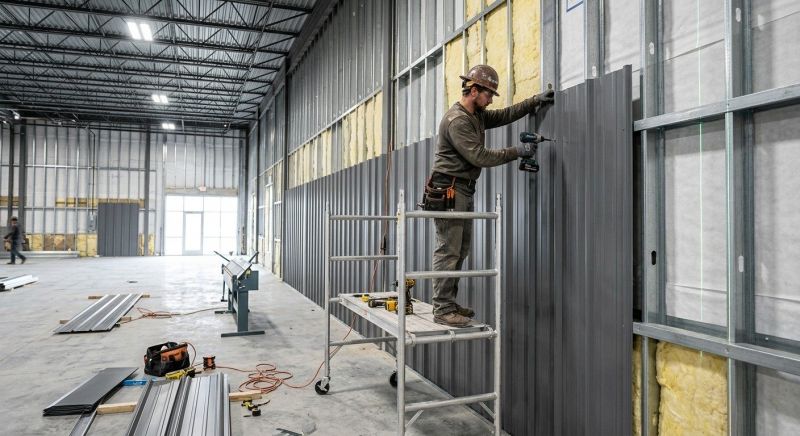 Tin Siding Installation in Cabarrus County, NC