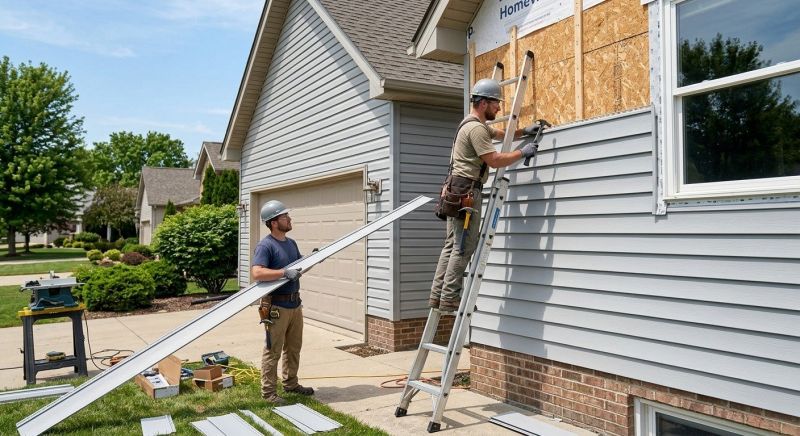 Vinyl Siding Installation in Concord, NC