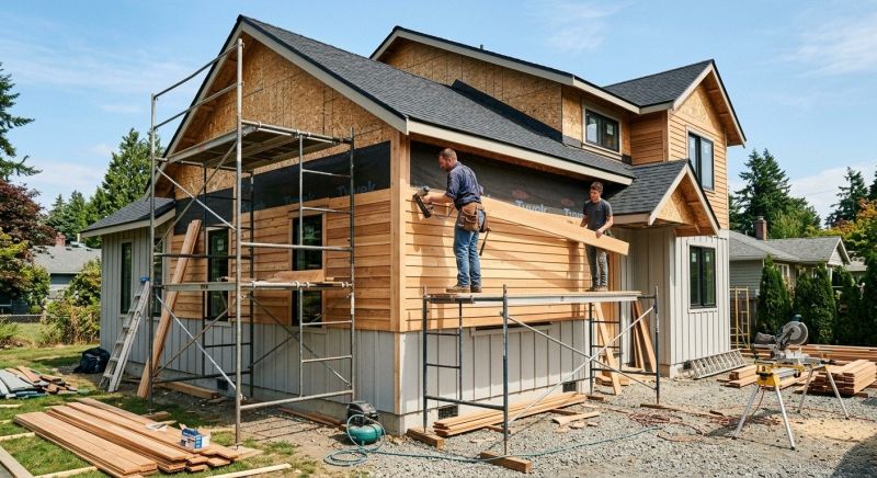Wood Siding Installation in China Grove, NC