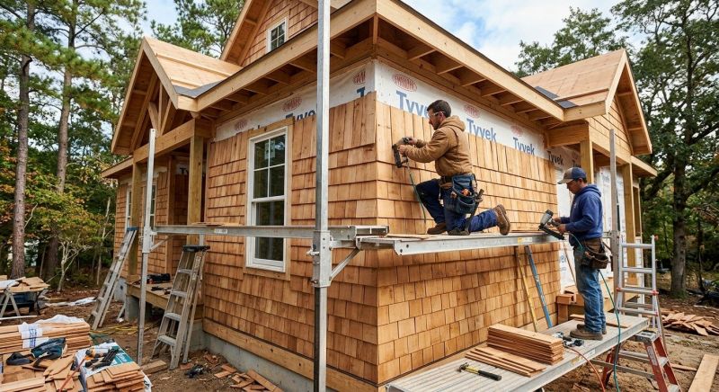 Wood Siding Installation in Cabarrus County, NC