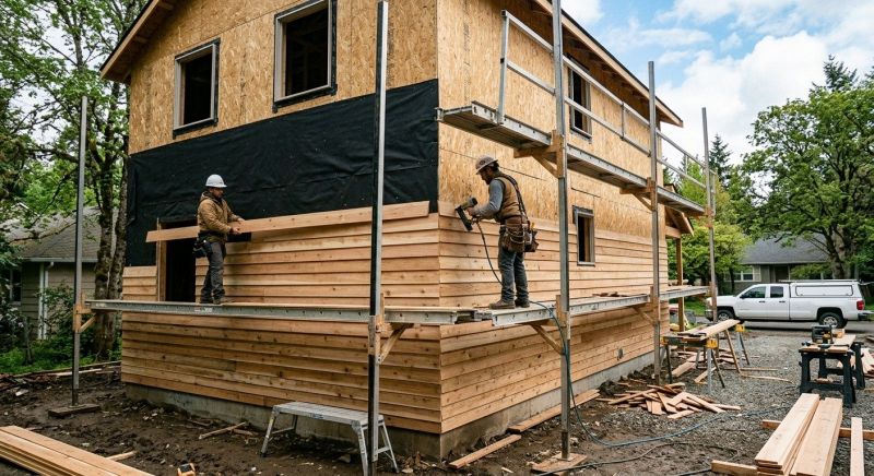 Wood Siding Installation in Mecklenburg County, NC