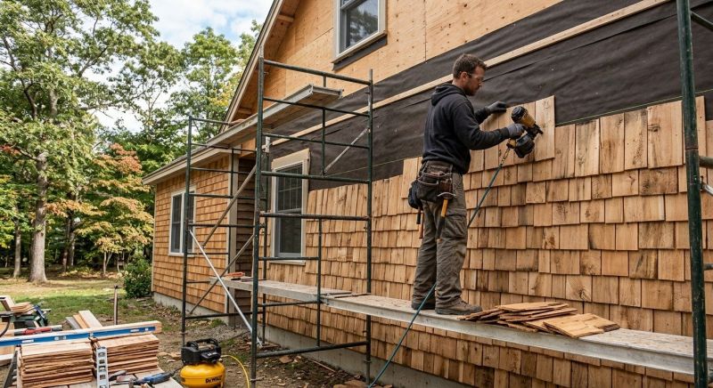 Wood Siding Installation in Midland, NC