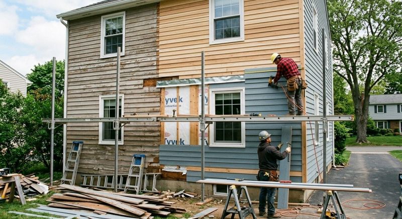 Wood Siding Installation in Salisbury, NC
