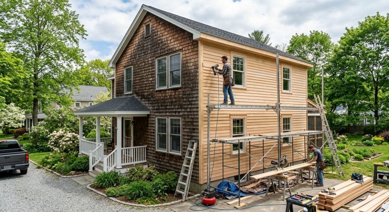 Wood Siding Installation in Stanly County, NC