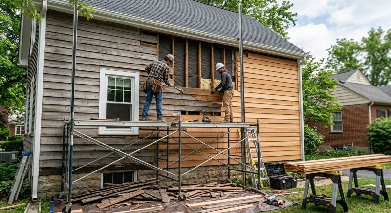 Wood Siding Replacement in Concord, NC