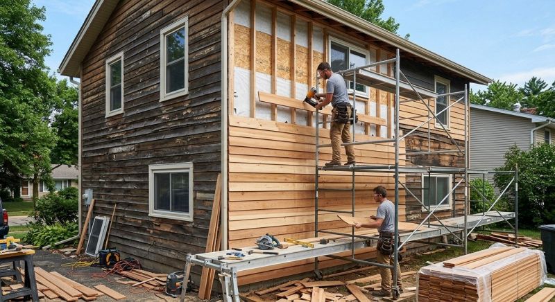 Wood Siding Replacement in Kannapolis, NC
