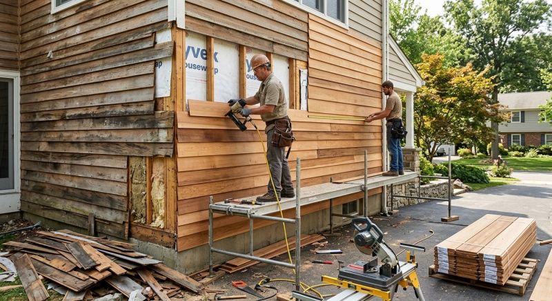 Wood Siding Service in Mecklenburg County, NC